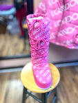 ML Pink Barbie Moon Boots